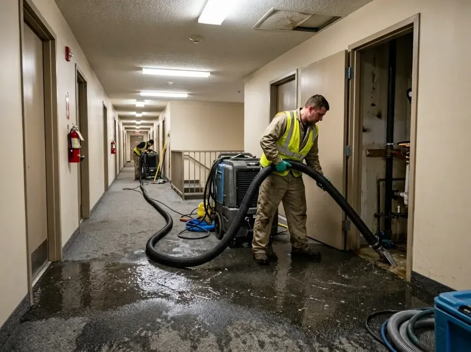 multi-unit-apartment-hallway-f-005 — frequently asked questions, Emergency Burst Pipe Water Extraction & Removal in Roy, UT